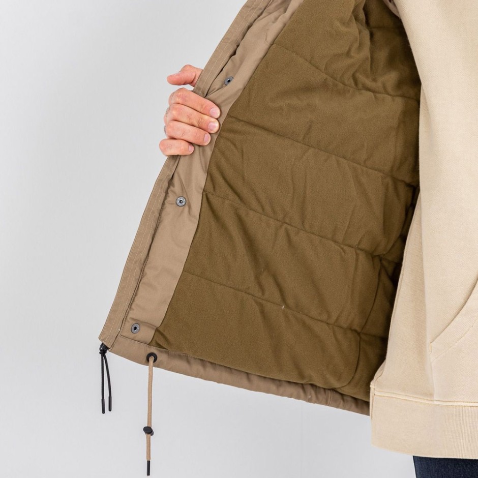 VOLCOM STOKE STONE II 10K JACKET A1732407-WRE Brown