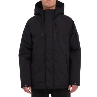 VOLCOM STOKE STONE II 10K JACKET A1732407-BLK Black
