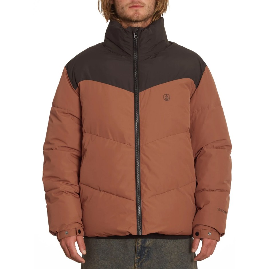 Ανδρικό Μπουφάν VOLCOM GOLDSMOOTH JACKET Καφέ A1732104-MOC 