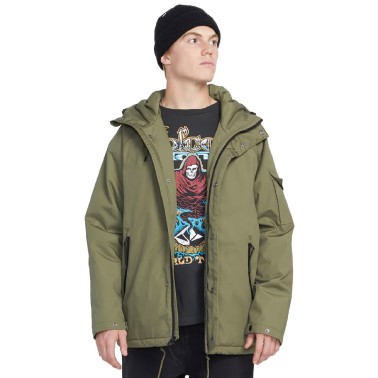 VOLCOM STOKE STONE II 5K JACKET A1732302-WMS Κhaki