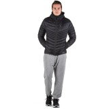 SALOMON HIKING MEN HALOES DOWN HOODIE L40384600-BLACK Black Image 2