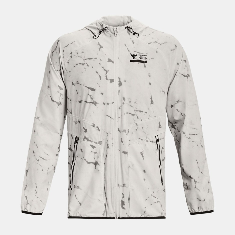 UNDER ARMOUR PJT ROCK PT UNSTOPPABLE JKT 1380112-114 White