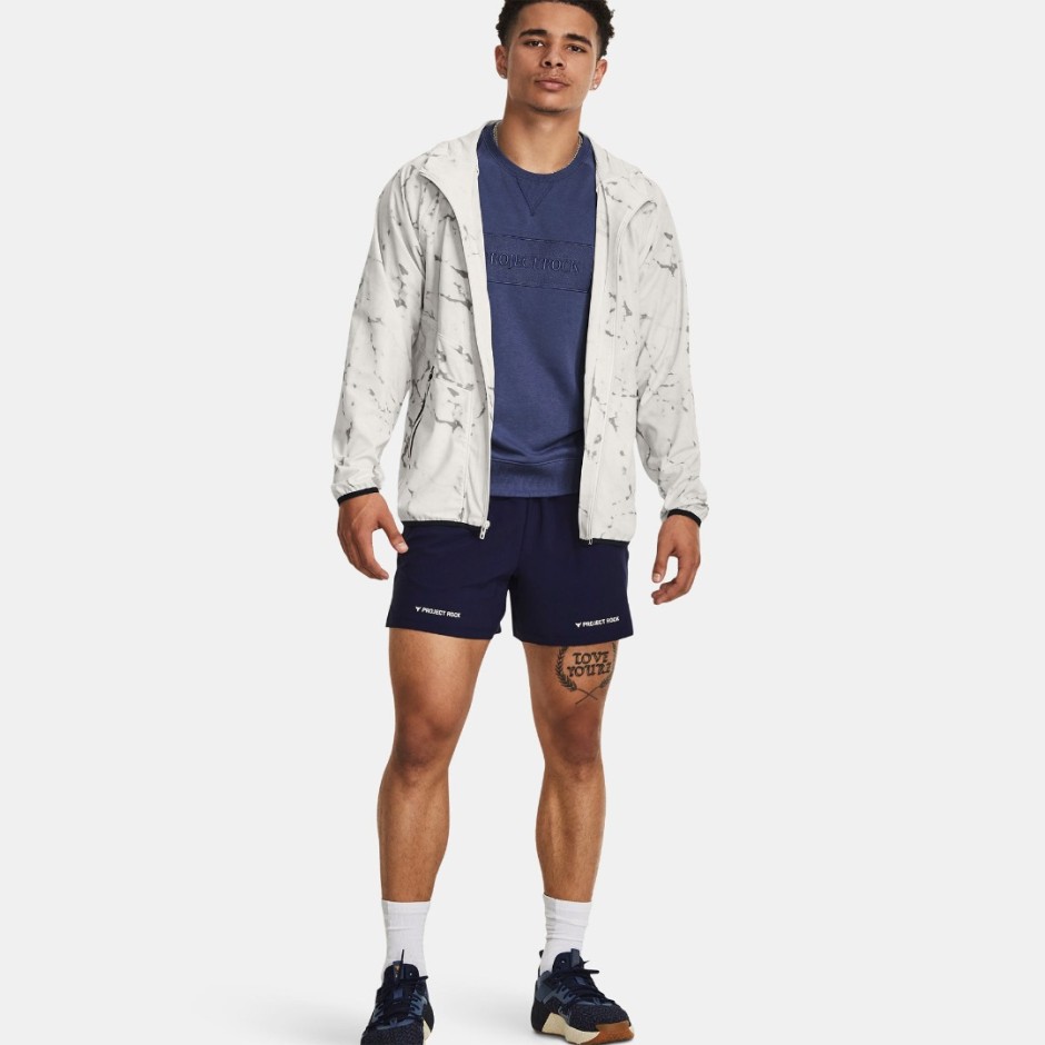 UNDER ARMOUR PJT ROCK PT UNSTOPPABLE JKT 1380112-114 White