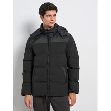 Ανδρικό Μπουφάν Μαύρο - Bodytalk