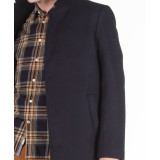 TOM TAILOR 1ST 910 CLASSIC WOOL COAT 1012017-10668 Blue Image 2