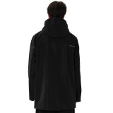 EMERSON MEN'S 3-LAYER PARKA JACKET 262.EM10.129-BLACK Black Image 0