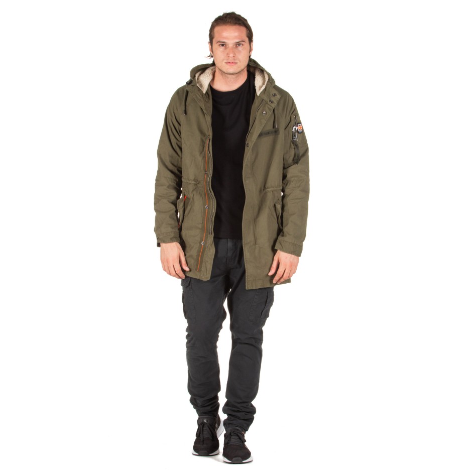 SUPERDRY WINTER AVIATOR PARKA M5000094A-S6Y Χακί