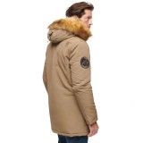 SUPERDRY EVEREST FAUX FUR HOODED PARKA M5011741A-9CK Beige Image 0