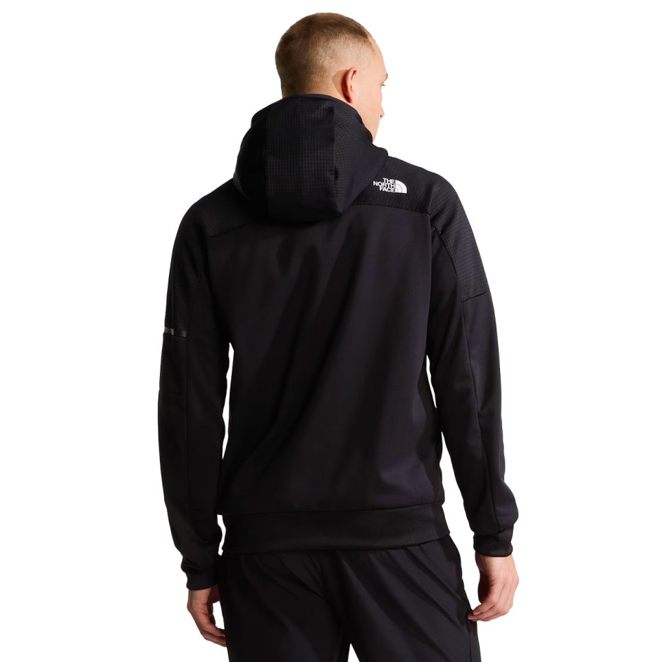 Men's Jacket Black - The North Face Mountain Athletics Hooded Fleece 2.0 