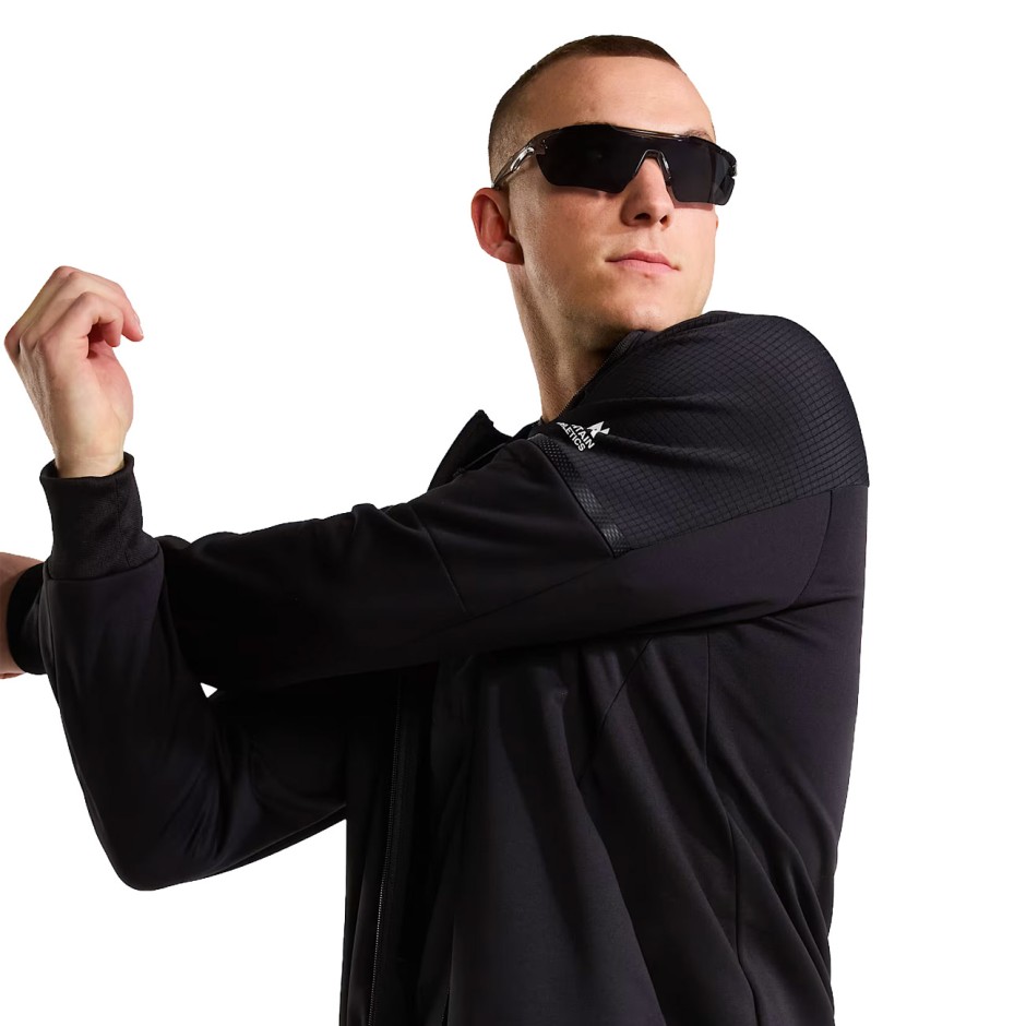 Men's Jacket Black - The North Face Mountain Athletics Hooded Fleece 2.0 