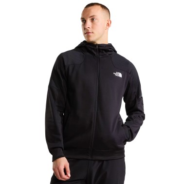 Men's Jacket Black - The North Face Mountain Athletics Hooded Fleece 2.0 