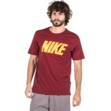 NIKE M NSW TEE NIKE BLOCK 891880-677 Βordeaux Image 