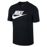 Ανδρική Κοντομάνικη Μπλούζα Μαύρη - Nike Sportswear  Εικόνα 1