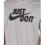 NIKE M NSW TEE JUST DO IT SWOOSH AR5006-063 Grey Image 1