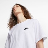 Ανδρική Κοντομάνικη Μπλούζα Λευκή - Nike Sportswear Club Εικόνα 0
