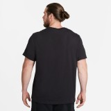 Ανδρική Κοντομάνικη Μπλούζα Μαύρη - Nike Sportswear Club Εικόνα 4