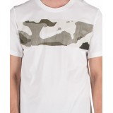 NIKE M NK DRY TEE CAMO BLOCK BV7957-100 Λευκό