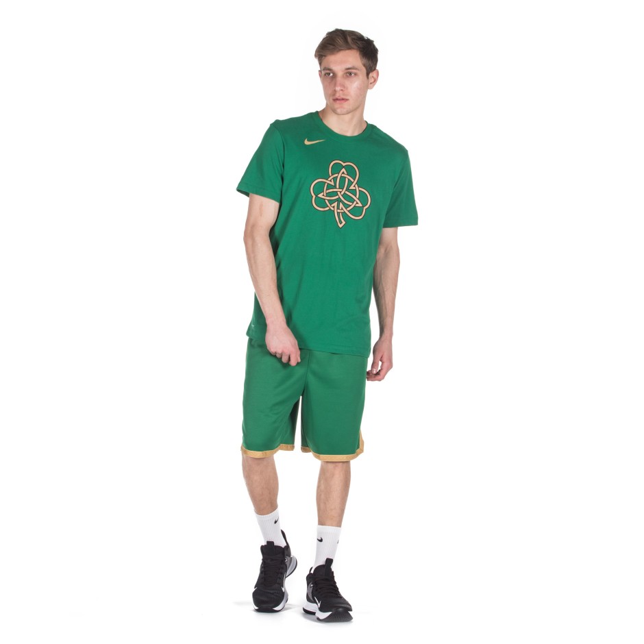 NIKE DRI-FIT NBA CELTICS CITY EDITION LOGO T-SHIRT BV8888-312 Green
