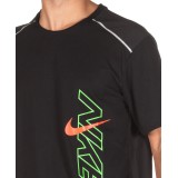 NIKE BREATHE RISE 365 MEN'S SHORT-SLEEVE RUNNING TOP  BV5394-010 Black Image 1