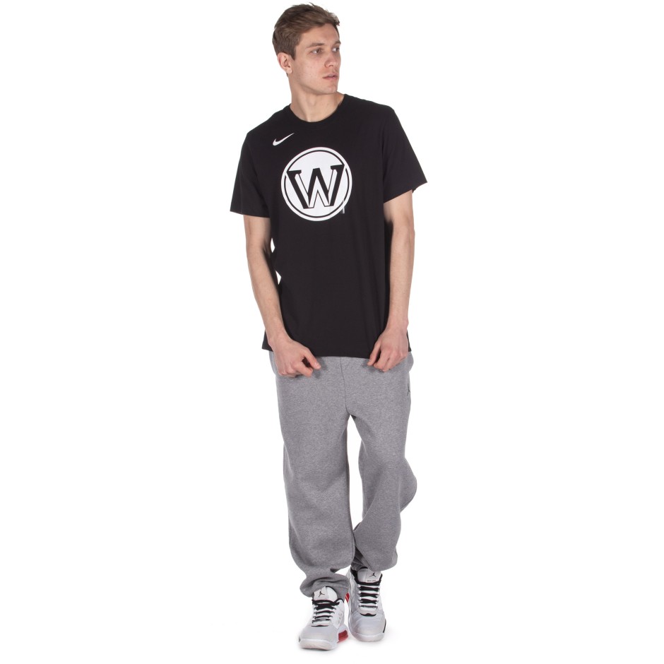 NIKE DRI-FIT NBA T-SHIRT WARRIORS CITY EDITION LOGO BV8902-010 Black