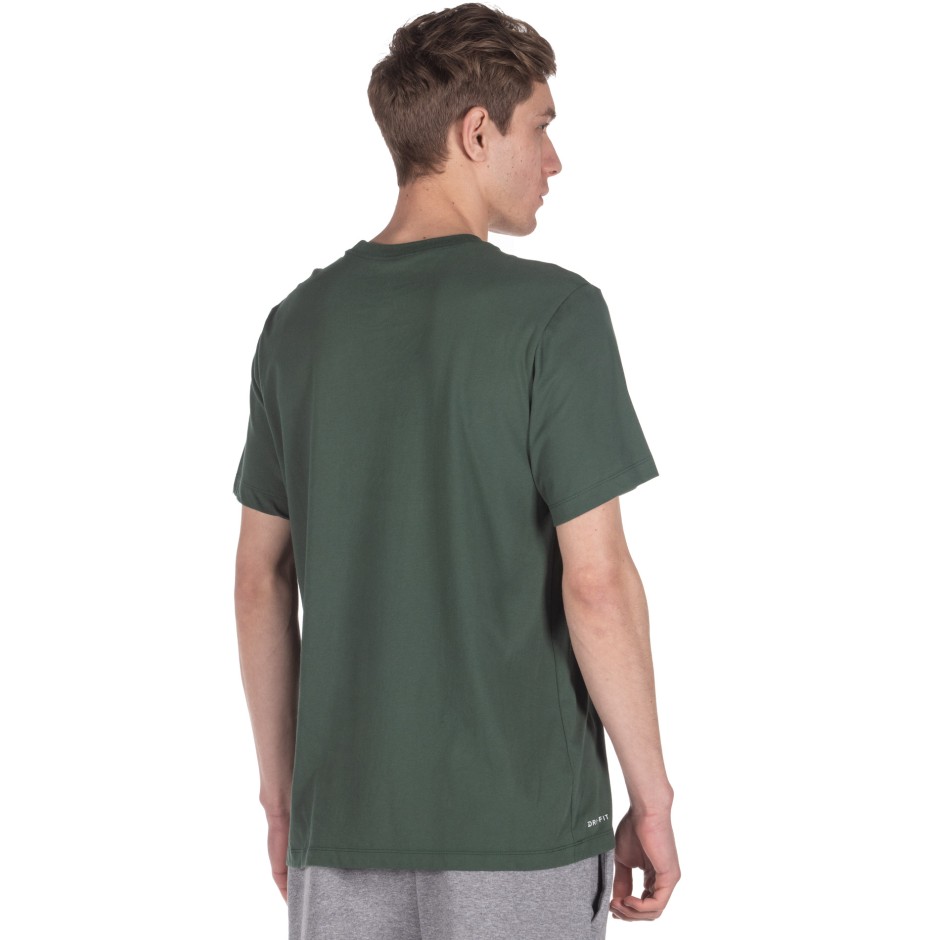 NIKE DRI-FIT NBA T-SHIRT BUCKS CITY EDITION LOGO BV8916-323 Green