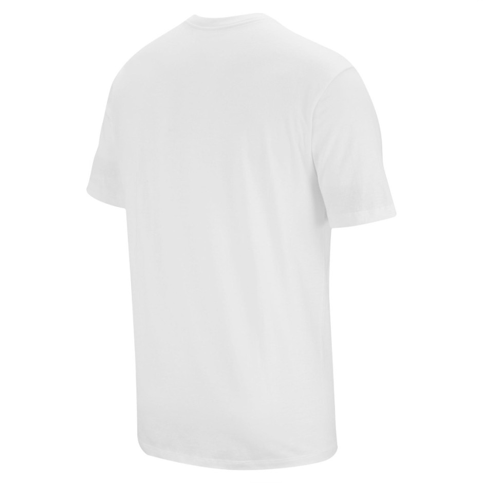 Ανδρική Κοντομάνικη Μπλούζα Λευκή - Nike Sportswear Club