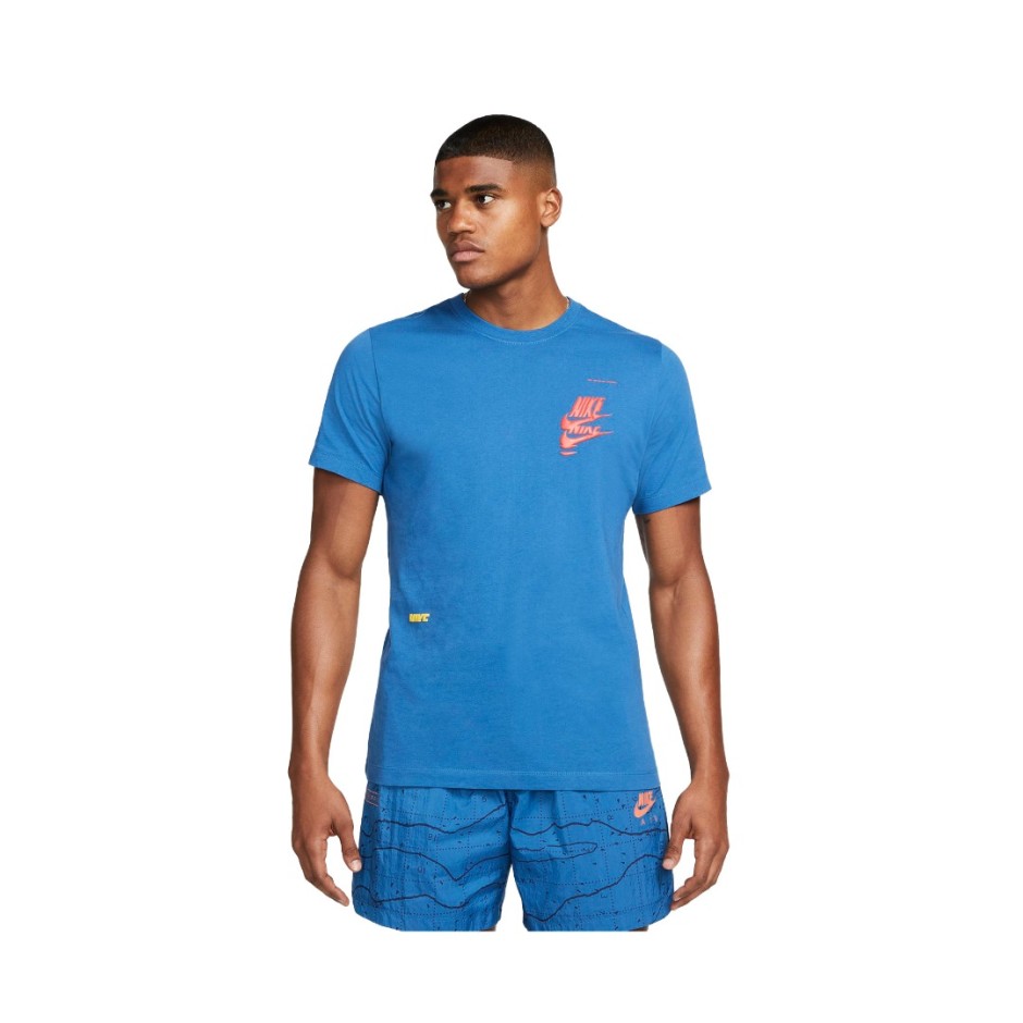 NIKE SPORTSWEAR SPORT ESSENTIALS MEN'S T-SHIRT DM6379-407 Blue