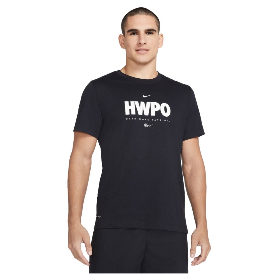 NIKE M NK DFC TEE MF HWPO DA1594-010 Μαύρο - Zakcret.gr