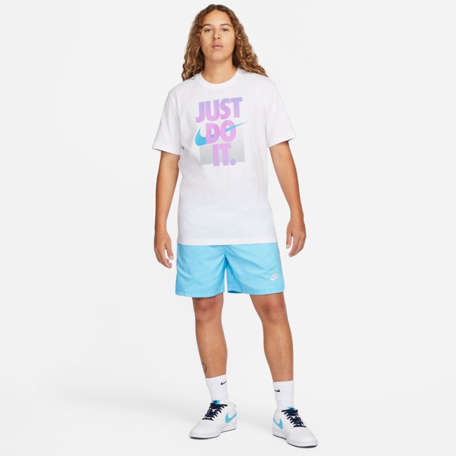 Nike Sportswear Λευκό - Ανδρική Κοντομάνικη Μπλούζα 
