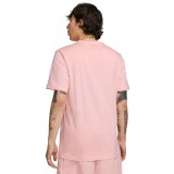 Nike Sportswear Club Ροζ - Ανδρική Κοντομάνικη Μπλούζα 