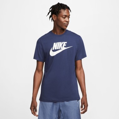 Nike Sportswear Μπλε - Ανδρική Κοντομάνικη Μπλούζα