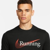 NIKE M NK DF TEE HERITAGE FJ2362-010 Black Image 1