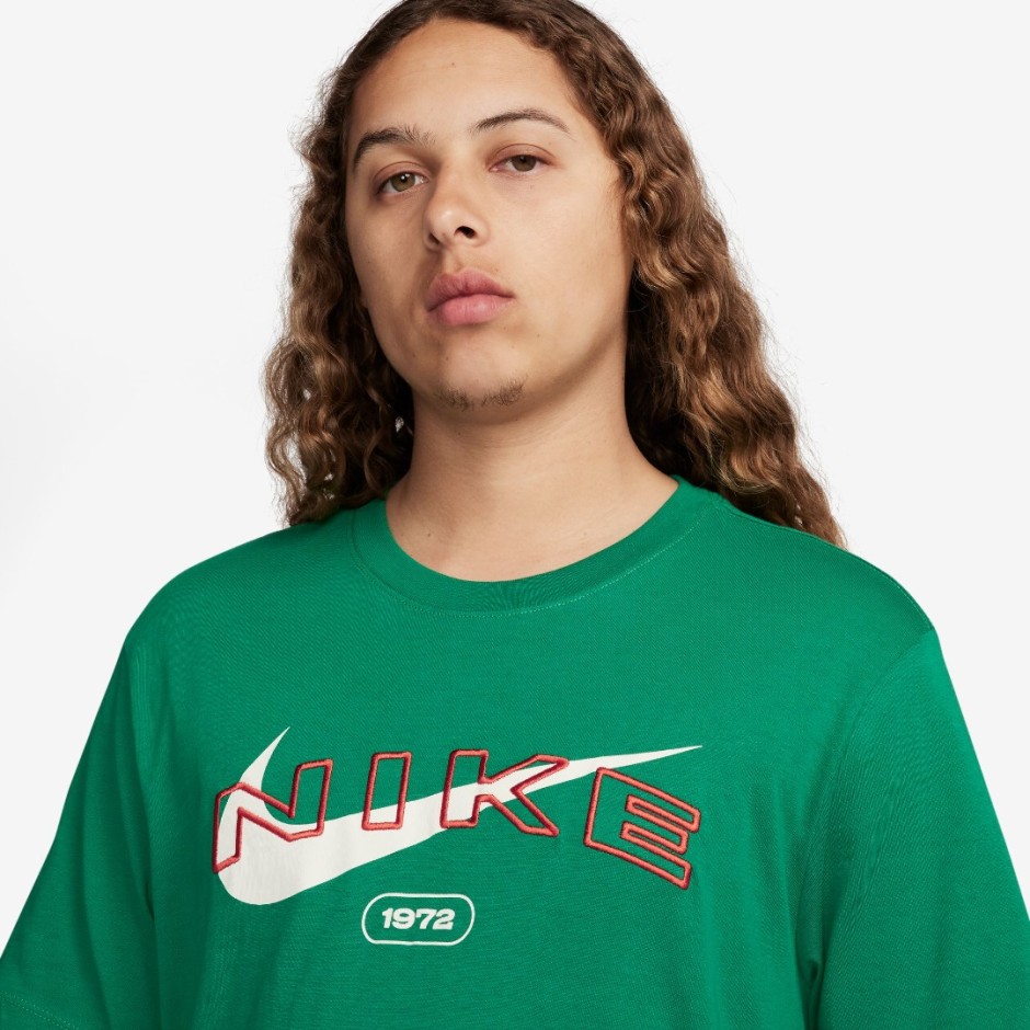 Ανδρική Κοντομάνικη Μπλούζα Πράσινη - Nike Sportswear