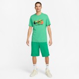 Nike Dri-FIT Πράσινο - Ανδρική Κοντομάνικη Μπλούζα 