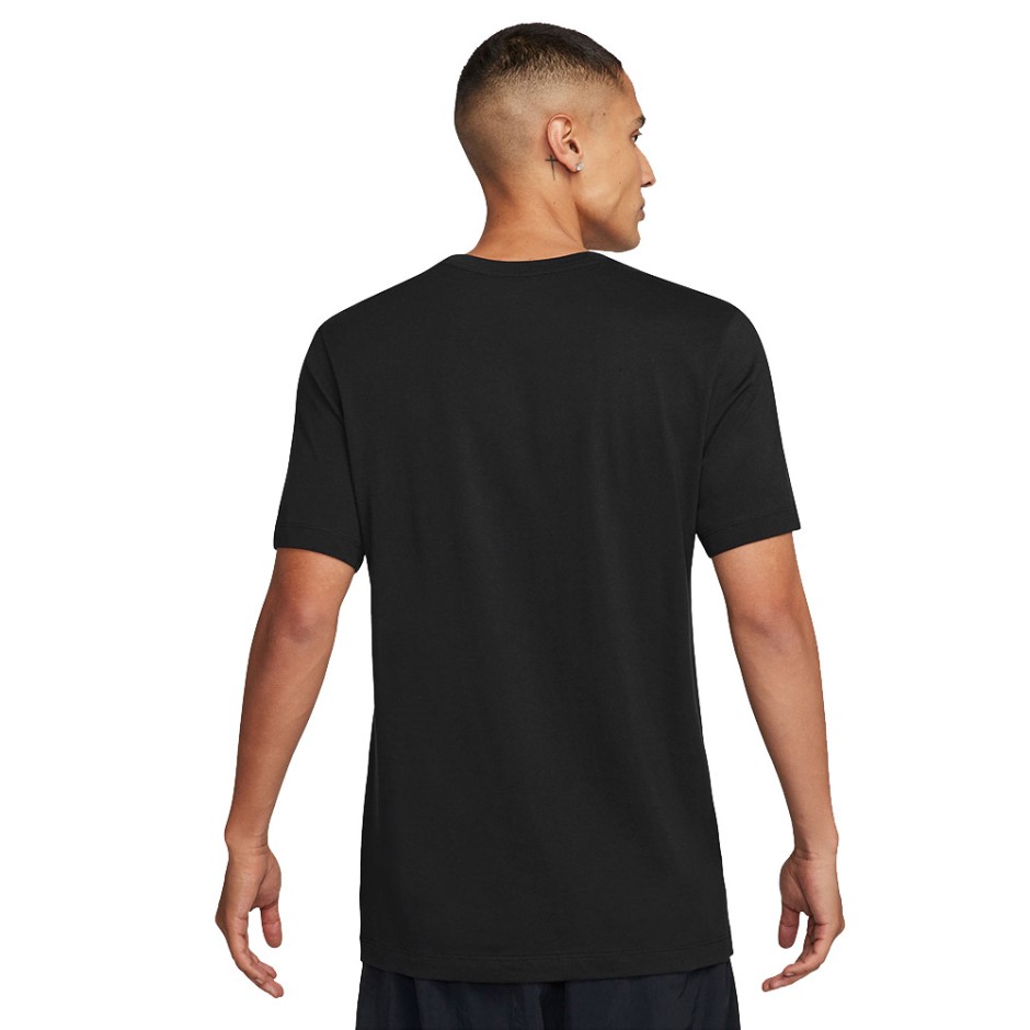 Ανδρική Κοντομάνικη Μπλούζα Μαύρη - Nike Sportswear