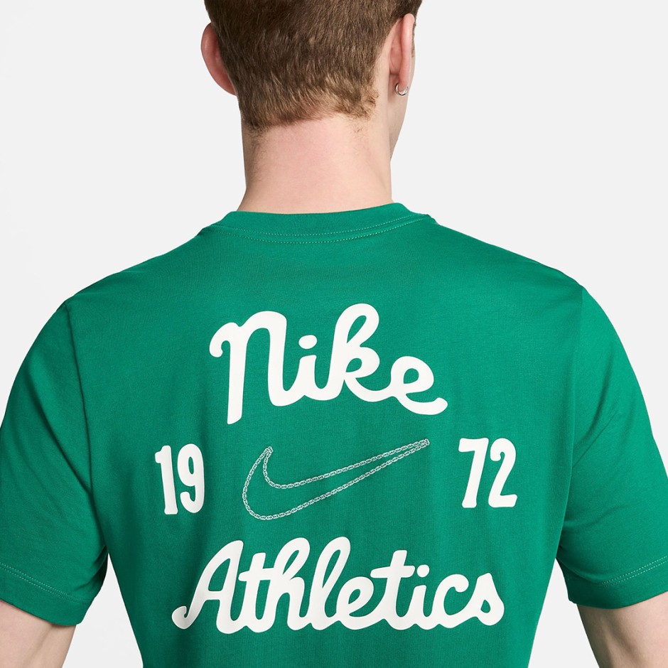 Ανδρική Κοντομάνικη Μπλούζα Πράσινη - Nike Sportswear
