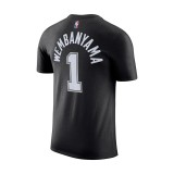 Ανδρική Κοντομάνικη Μπλούζα NBA Μαύρη - Nike San Antonio Spurs Εικόνα 0
