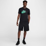 Ανδρική Κοντομάνικη Μπλούζα Μαύρη - Nike Sportswear Futura Εικόνα 2