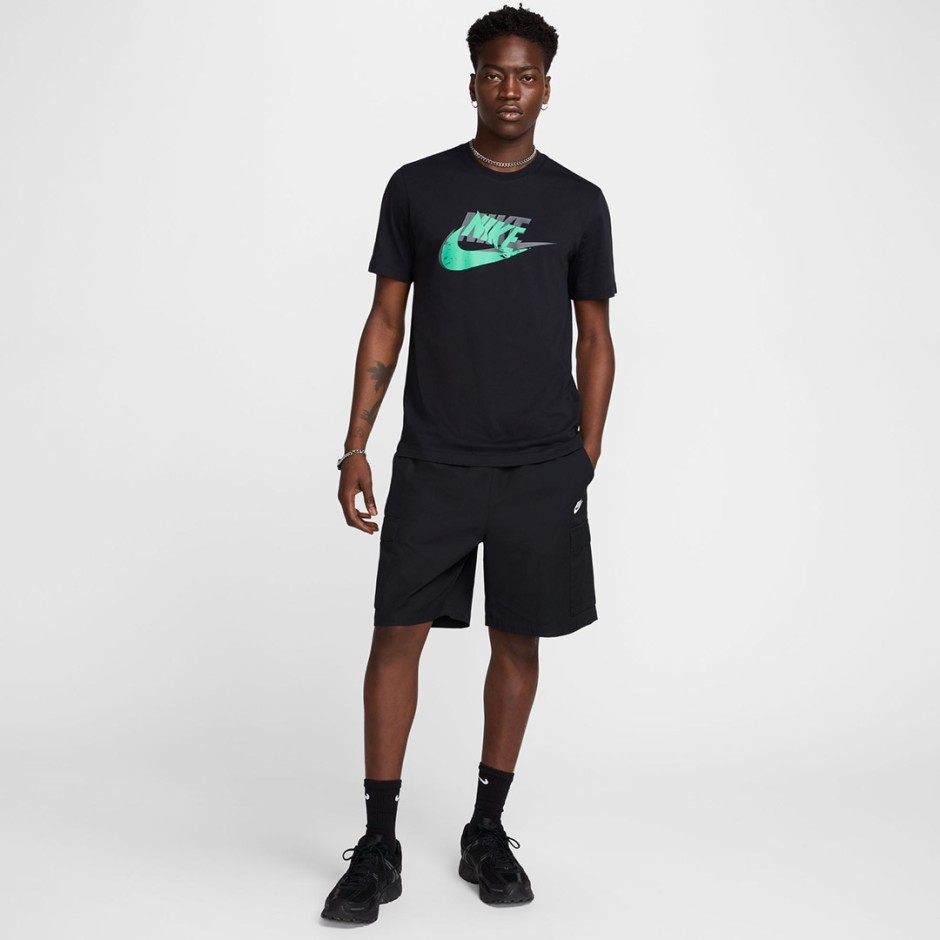 NIKE M NSW TEE 12MO FUTURA SP25 HJ0559-010 Black
