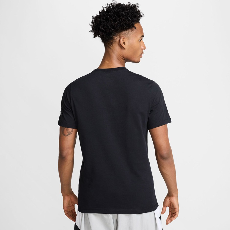 Ανδρική Κοντομάνικη Μπλούζα Μαύρη - Nike Sportswear 