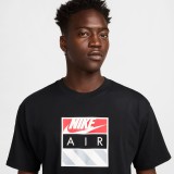 Ανδρική Κοντομάνικη Μπλούζα Μαύρη - Nike Sportswear Max90 Εικόνα 1
