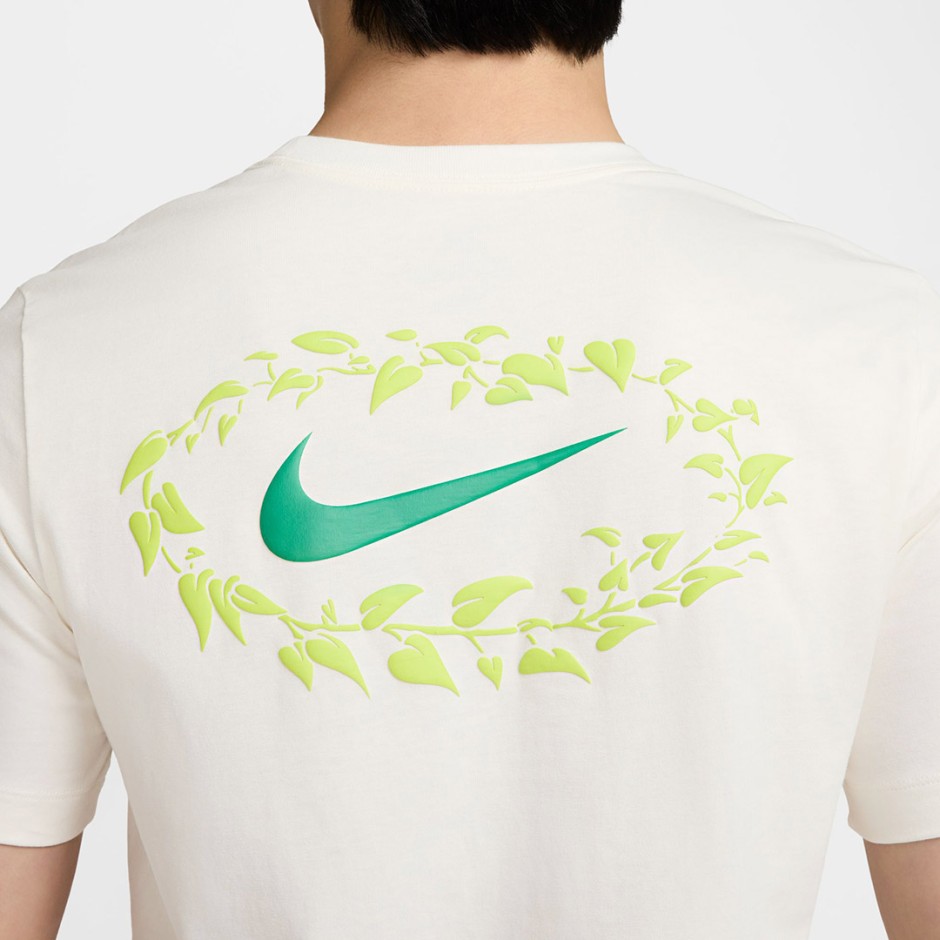 Ανδρική Κοντομάνικη Μπλούζα Εκρού - Nike Sportswear