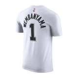 Ανδρική Κοντομάνικη Μπλούζα ΝΒΑ Λευκή - Nike San Antonio Spurs Εικόνα 0