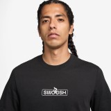 Ανδρική Κοντομάνικη Μπλούζα Μαύρη - Nike Sportswear Club Εικόνα 1