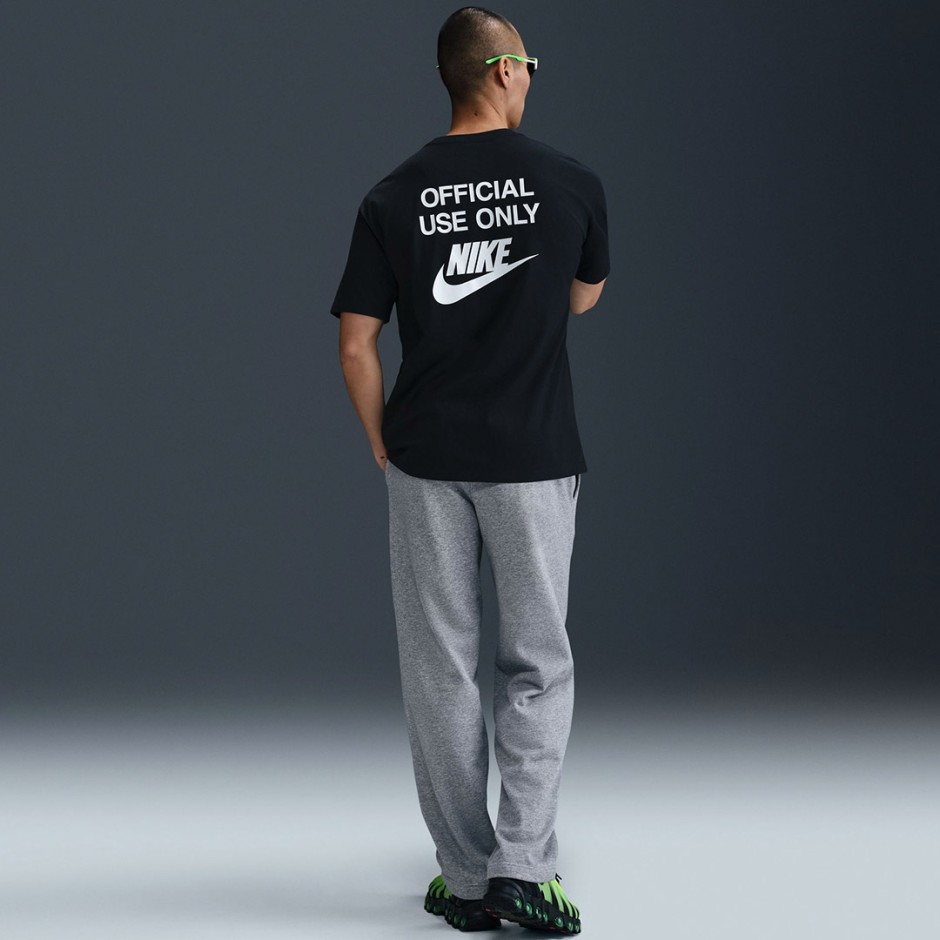 Ανδρική Κοντομάνικη Μπλούζα Μαύρη - Nike Sportswear Max90