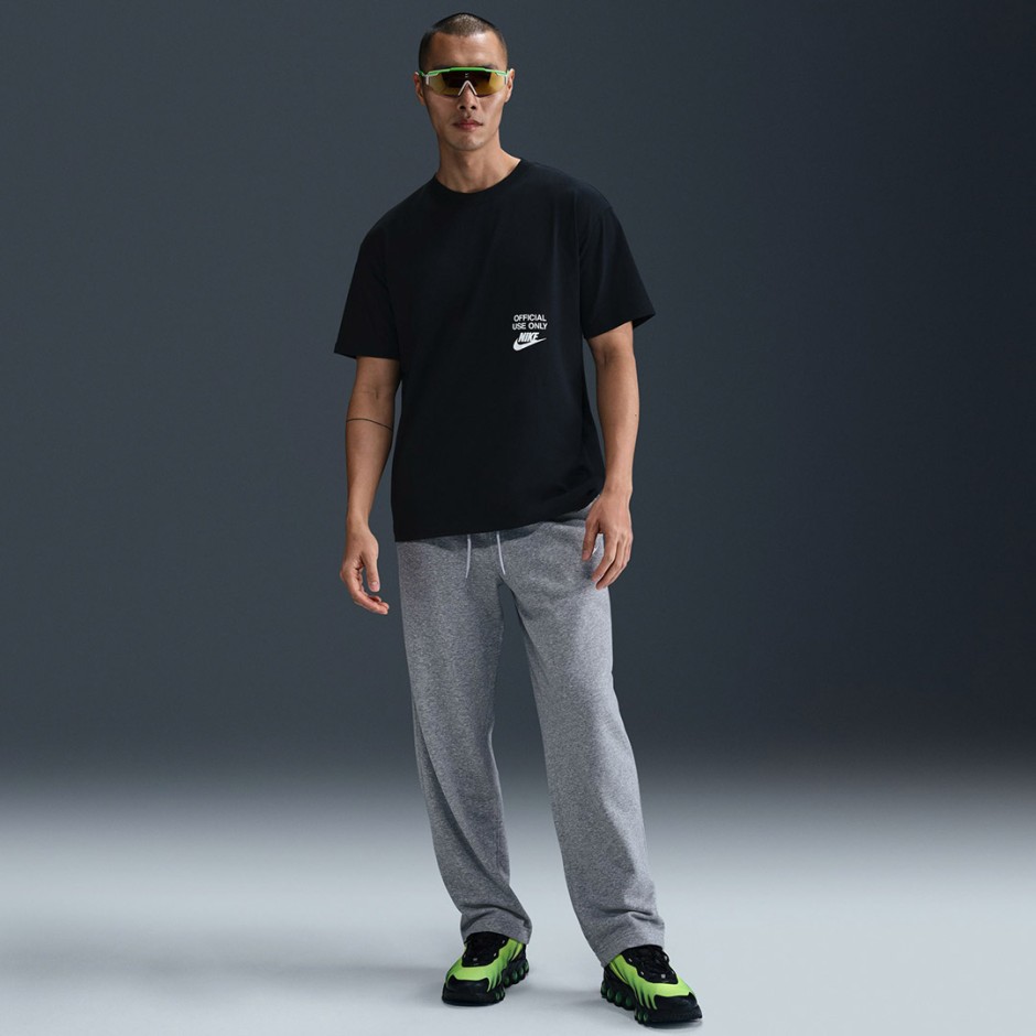 Ανδρική Κοντομάνικη Μπλούζα Μαύρη - Nike Sportswear Max90
