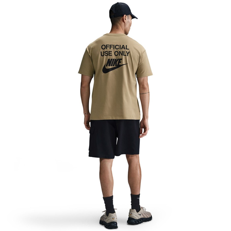 Ανδρική Κοντομάνικη Μπλούζα Λαδί - Nike Sportswear Max90