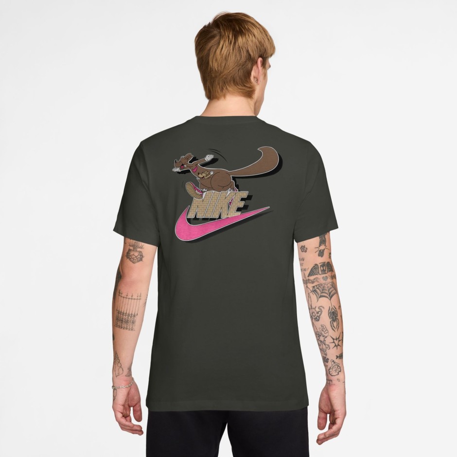 NIKE M NSW TEE CLUB NEO VARSITY HQ9164-355 Κhaki