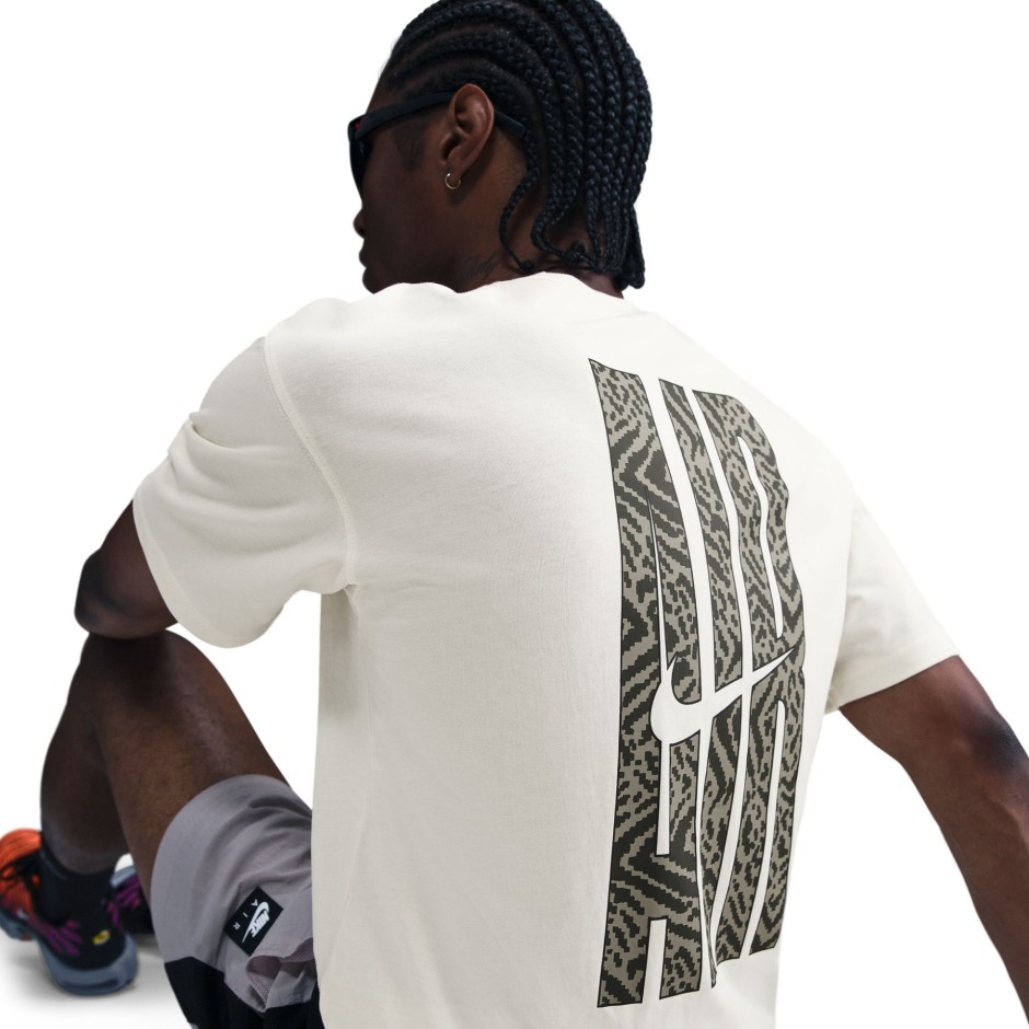 Ανδρική Κοντομάνικη Μπλούζα Εκρού - Nike Sportswear Max90