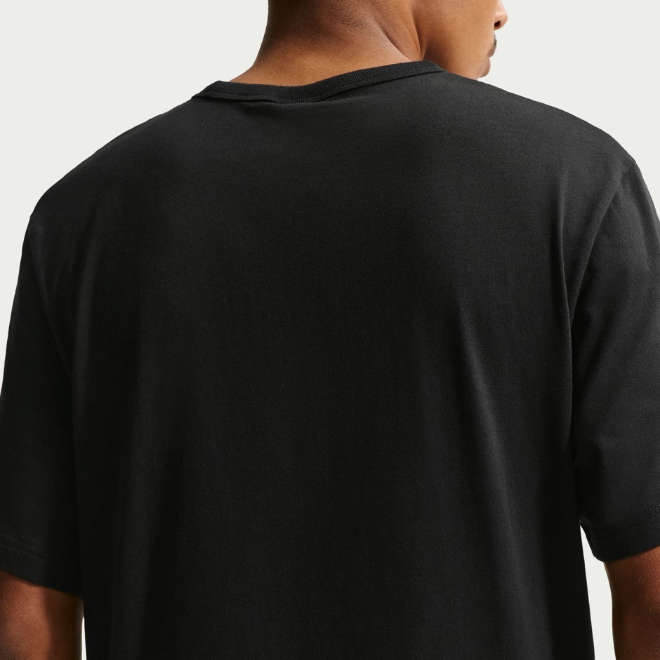 Ανδρική Κοντομάνικη Μπλούζα Μαύρη - Nike Sportswear